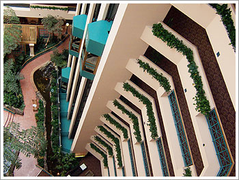 Embassy Suites Indoor Plants Atrium
